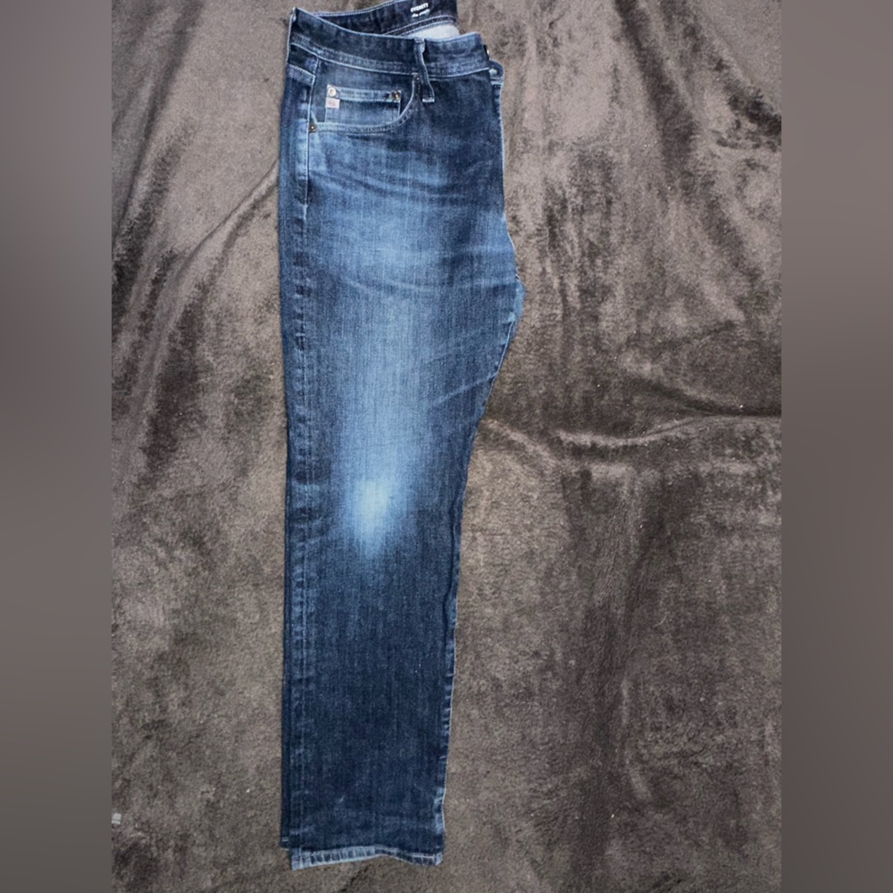 Men denim straight jeans